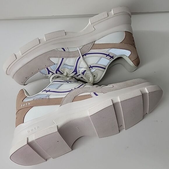 both - GAO EVA RUNNER-WHITE/BEGIE Size 10 - Picture 9 of 12